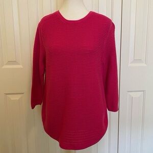 Pink Women's Long Sleeve Sweater lily mongam (L/G)